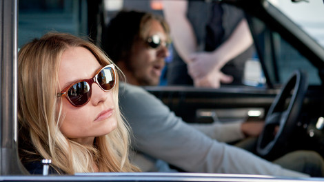 Kristen Bell and Dax Shepard in Hit and Run
