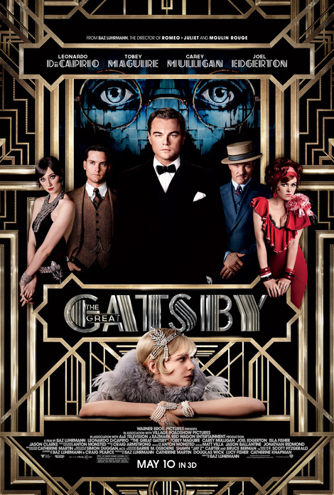 Great Gatsby post with the cast