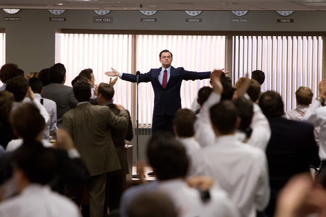 Leonardo DiCaprio in The Wolf of Wall Street © Paramount Pictures. All rights reserved