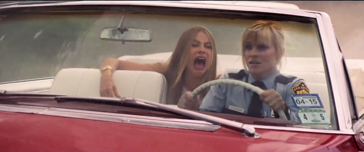 Sophia Vergara and Reese Witherspoon in HOT PURSUIT