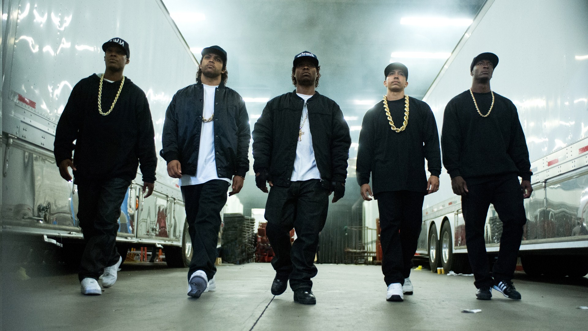 N.W.A. in STRAIGHT OUTTA COMPTON