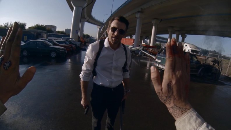 Sharlto Copley in HARDCORE HENRY