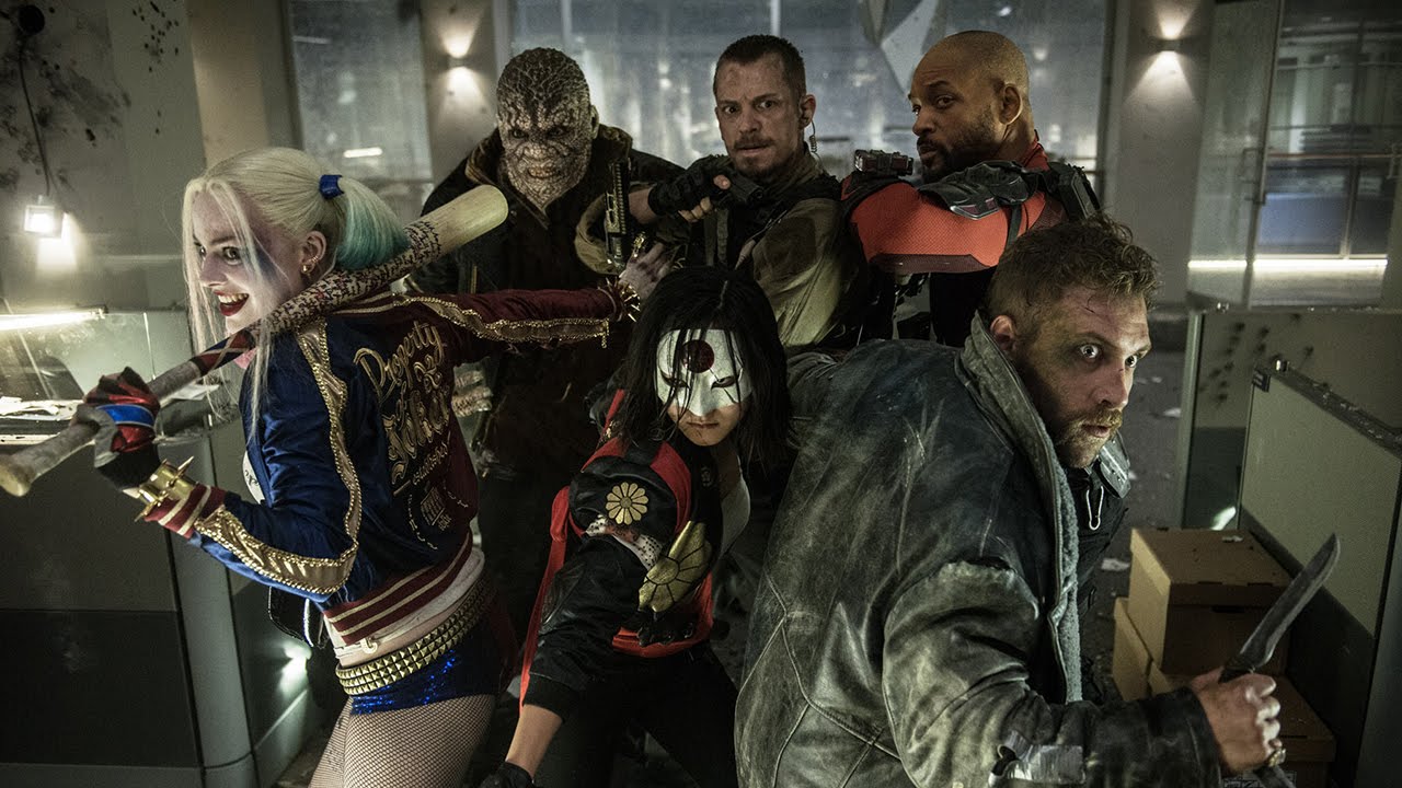 The cast of SUICIDE SQUAD