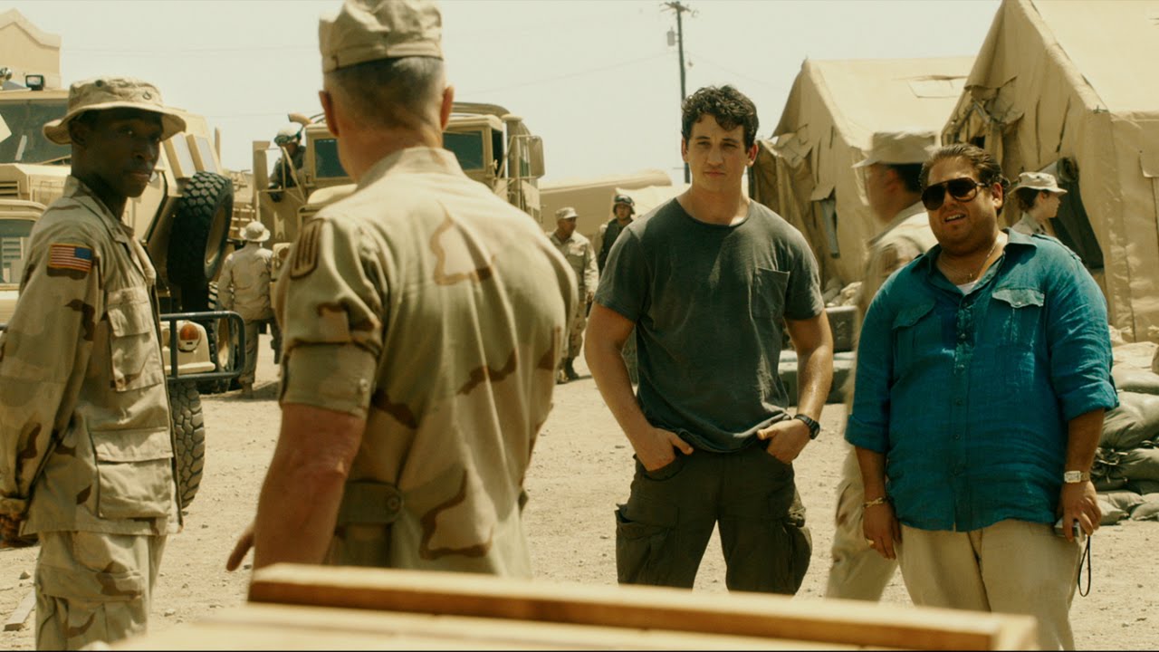 Miles Teller and Jonah Hill in WAR DOGS