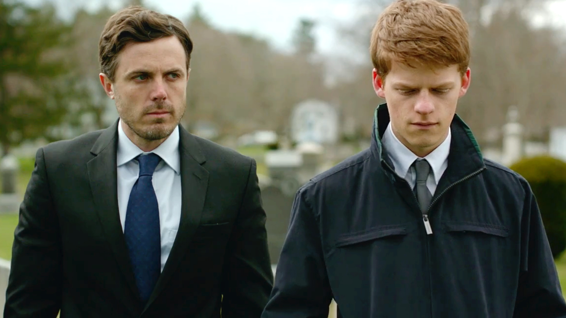 Casey Affleck and Lucas Hedges in MANCHESTER BY THE SEA