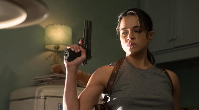 Michelle Rodriguez in THE ASSIGNMENT.